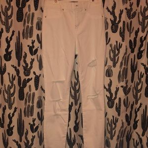 white fashion nova jeans